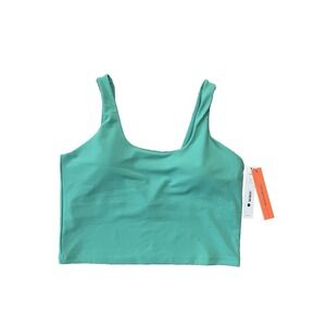 NWT Aqua Athletics Women's Size XL Crop Tank Bra Yoga Fitness Top Retails $58